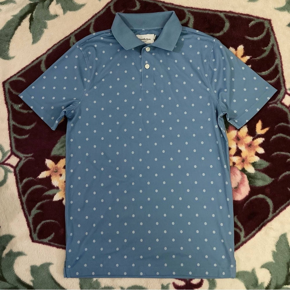 NWT Blue gray Polo Shirt